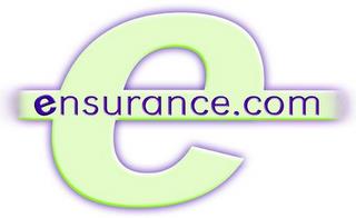 E ENSURANCE.COM trademark