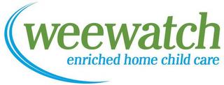 WEEWATCH ENRICHED HOME CHILD CARE trademark