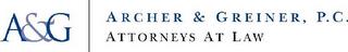 A&G ARCHER & GREINER, P.C. ATTORNEYS AT LAW trademark