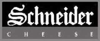 SCHNEIDER CHEESE trademark