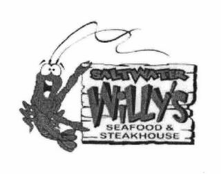 SALTWATER WILLY'S SEAFOOD & STEAKHOUSE trademark