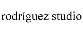 RODRÍGUEZ STUDIO trademark