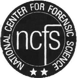 NCFS NATIONAL CENTER FOR FORENSIC SCIENCE trademark