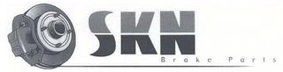 SKN BRAKE PARTS trademark