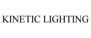 KINETIC LIGHTING trademark