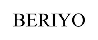 BERIYO trademark