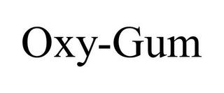 OXY-GUM trademark