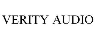 VERITY AUDIO trademark