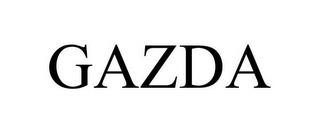 GAZDA trademark