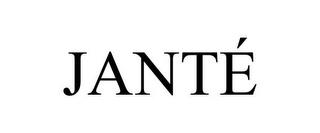 JANTÉ trademark