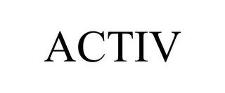 ACTIV trademark