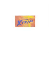 XTRIM CONTENIDO 34 CERILLOS DE SEGURIDAO CIERRESE ANTES DE ENCENDERSE trademark