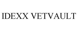 IDEXX VETVAULT trademark