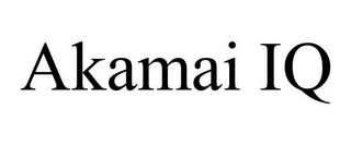 AKAMAI IQ trademark