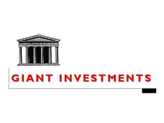 GIANT INVESTMENTS trademark