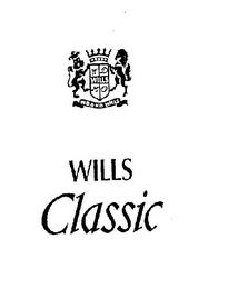 WILLS CLASSIC WD HO WILLS W.D. & H.O. WILLS trademark