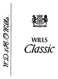 WILLS CLASSIC W.D.&H.O. WILLS trademark