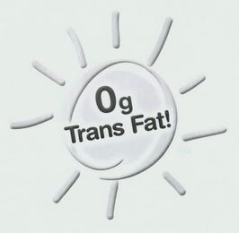 0G TRANS FAT! trademark