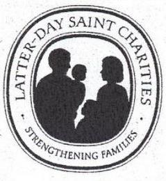 · LATTER-DAY SAINT CHARITIES · STRENGTHENING FAMILIES trademark