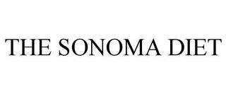 THE SONOMA DIET trademark