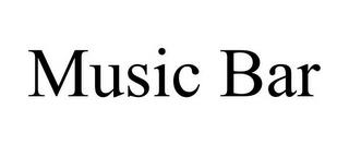 MUSIC BAR trademark