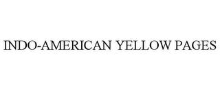 INDO-AMERICAN YELLOW PAGES trademark