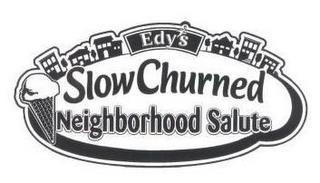 EDY'S SLOWCHURNED NEIGHBORHOOD SALUTE trademark