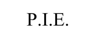 P.I.E. trademark