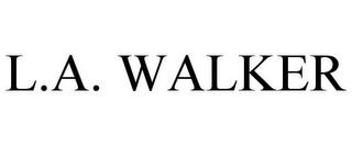 L.A. WALKER trademark