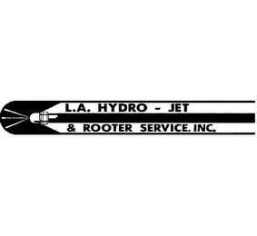 L. A. HYDRO-JET & ROOTER SERVICE, INC. trademark