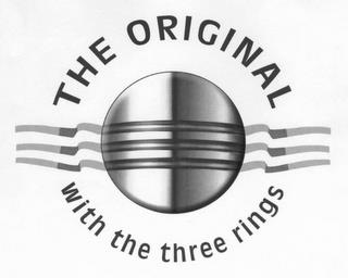 THE ORIGINAL WITH THE THREE RINGS trademark