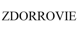 ZDORROVIE trademark