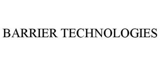 BARRIER TECHNOLOGIES trademark