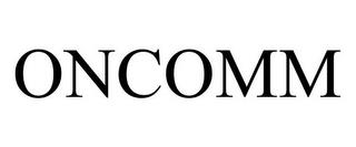 ONCOMM trademark