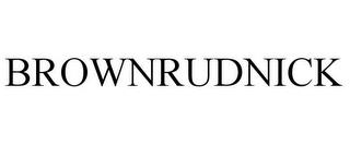 BROWNRUDNICK trademark