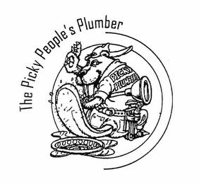 THE PICKY PEOPLE'S PLUMBER PICKY PLUMBERS trademark