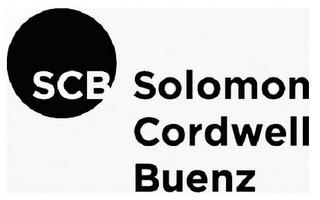 SCB SOLOMON CORDWELL BUENZ trademark