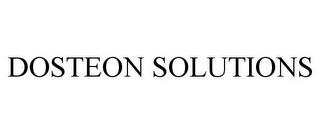 DOSTEON SOLUTIONS trademark