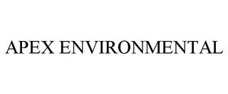 APEX ENVIRONMENTAL trademark