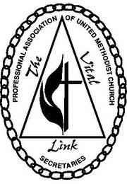 PROFESSIONAL ASSOCIATION OF UNITED METHODIST CHURCH SECRETARIES THE VITAL LINK trademark