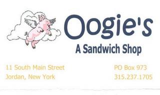 OOGIE'S A SANDWICH SHOP trademark