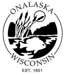 ONALASKA WISCONSIN EST. 1851 trademark