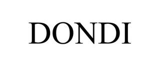 DONDI trademark