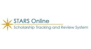 STARS ONLNE SCHOLARSHIP TRACKING AND REVIEW SYSTEM trademark