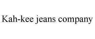 KAH-KEE JEANS COMPANY trademark