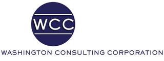 WASHINGTON CONSULTING CORPORATION trademark