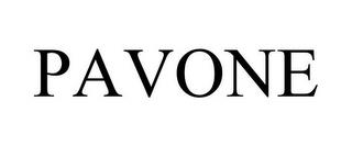 PAVONE trademark