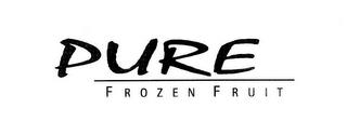 PURE FROZEN FRUIT trademark