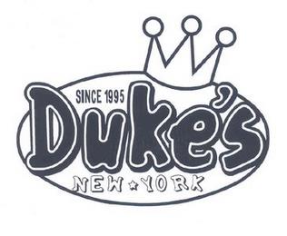 DUKE'S NEW YORK SINCE 1995 trademark