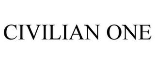 CIVILIAN ONE trademark